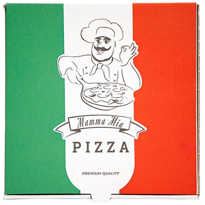 10" PERCO FULL COLOUR PIZZA BOXES