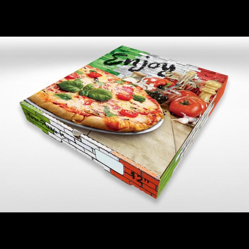 12INC THS FULL COLOUR PIZZA BOXES
