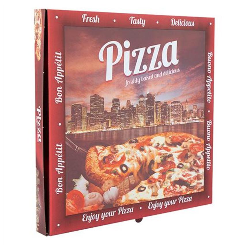 16" MANHATTAN FULL COLOUR PIZZA BOXES
