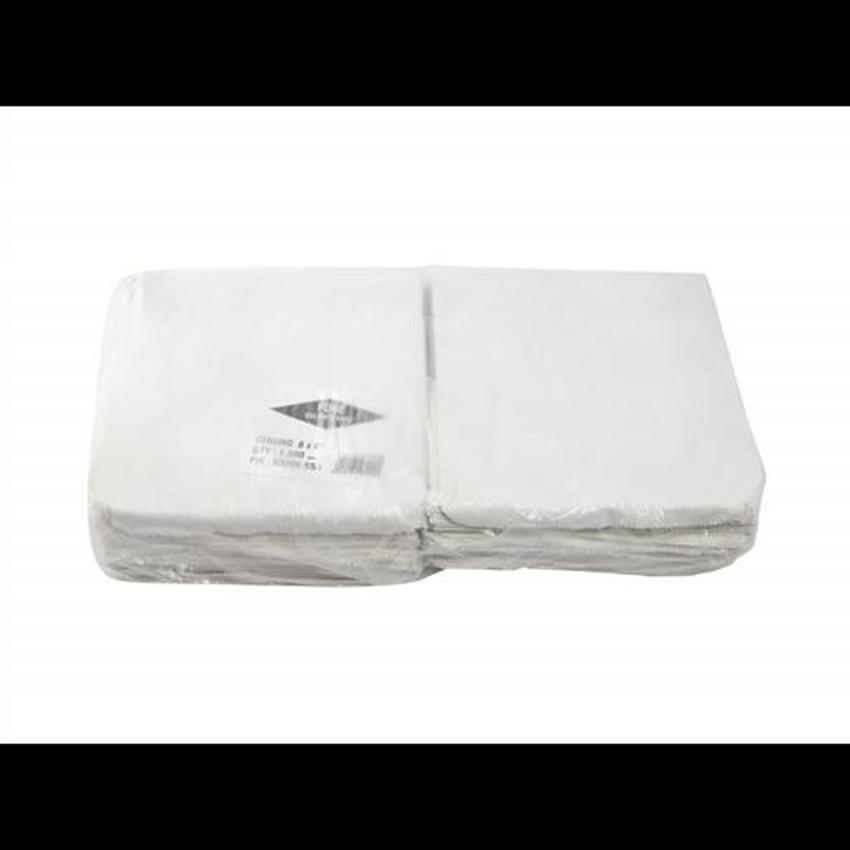 8.5X8.5 WHITE TAKEAWAY BAG