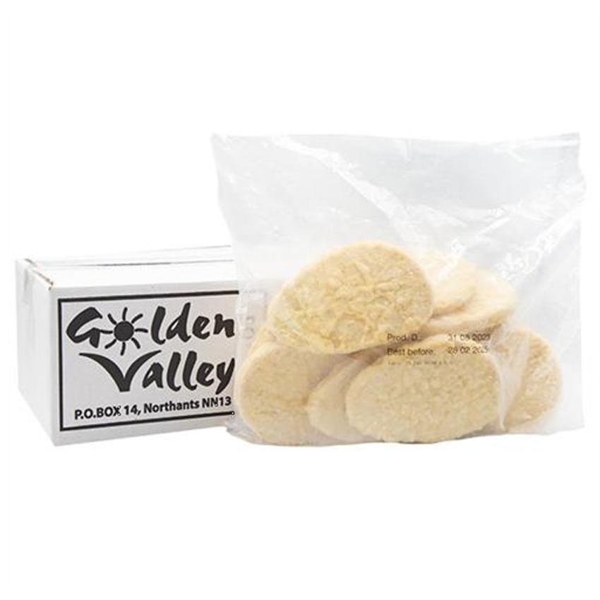 CHICKEN BURGER STEAK BATTERED - GOLDEN VALLEY