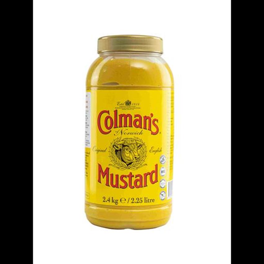 COLMANS MUSTARD JAR ENGLISH