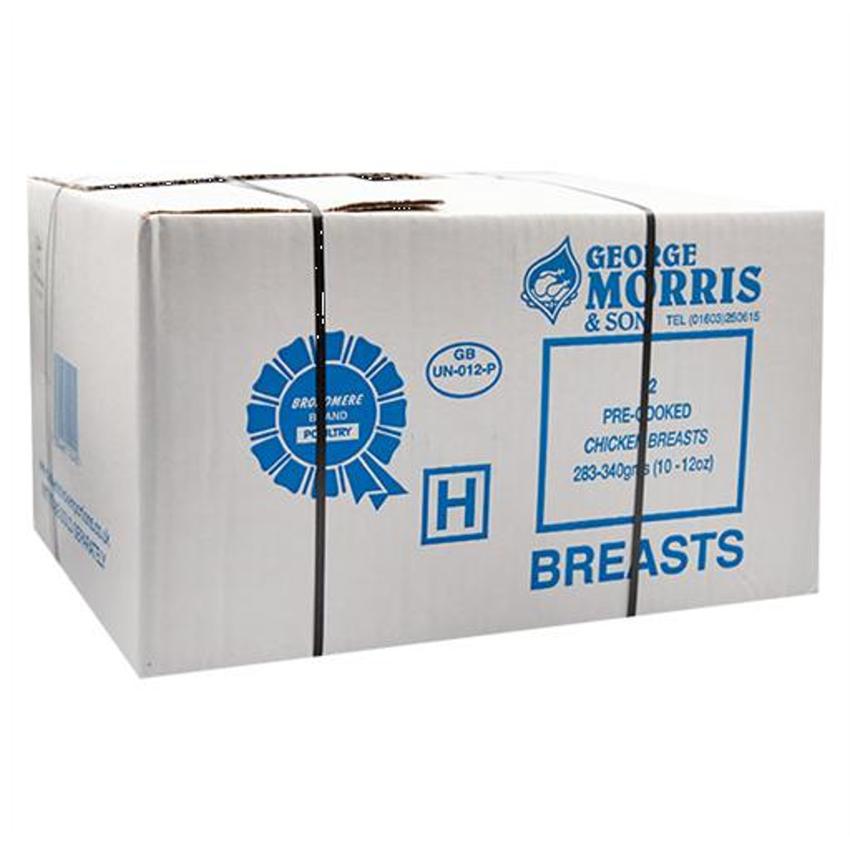 COOKED CHICKEN QUARTER BREASTS 10/12OZ (BLUE)