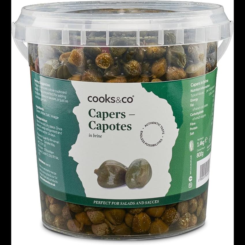 COOKS&CO CAPERS CAPOTES IN BRINE