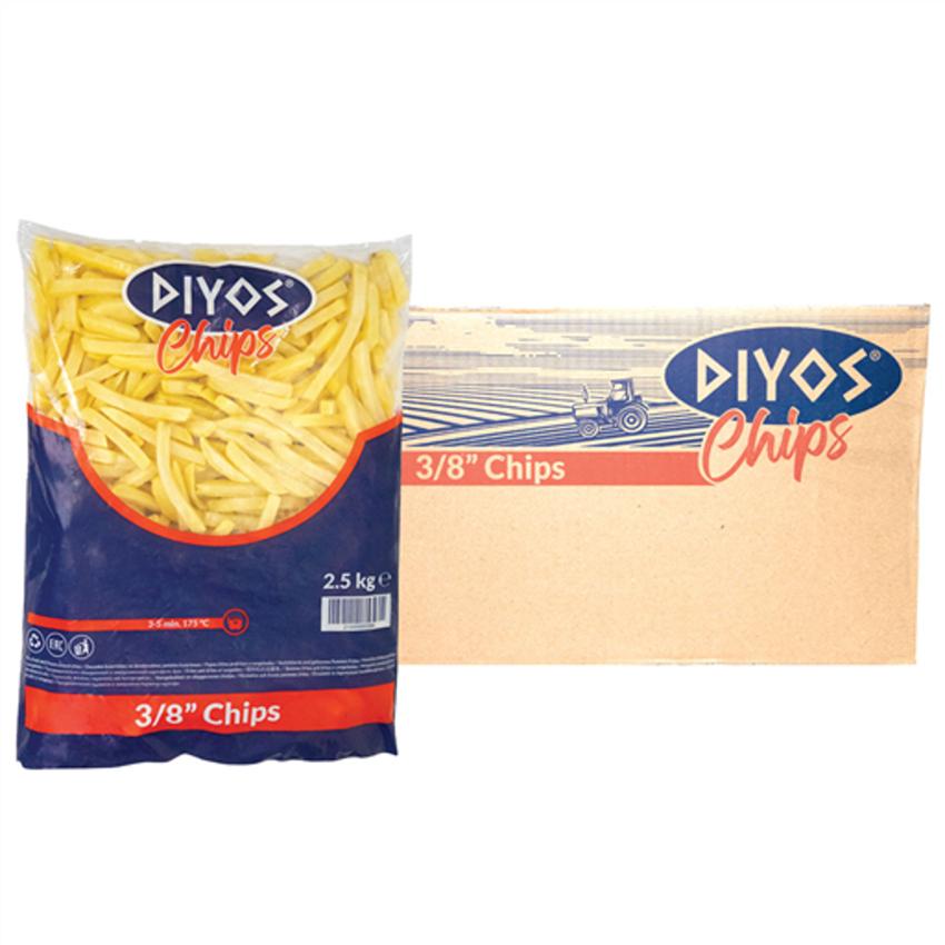 DIYOS CHIPS 3/8 RED LABEL