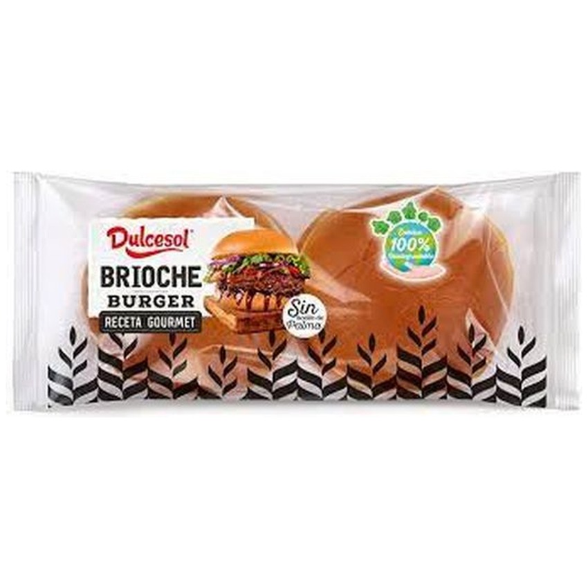 DULCESOL BRIOCHE BURGER BUN