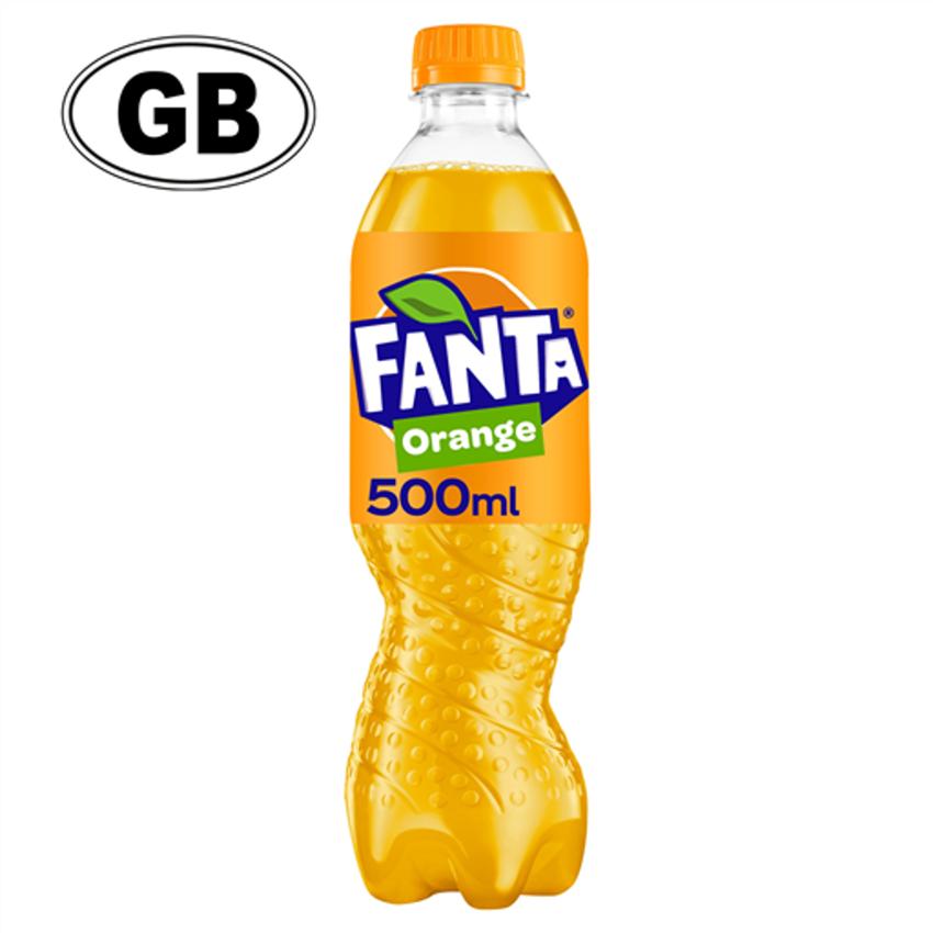 FANTA ORANGE BOTTLE (GB)