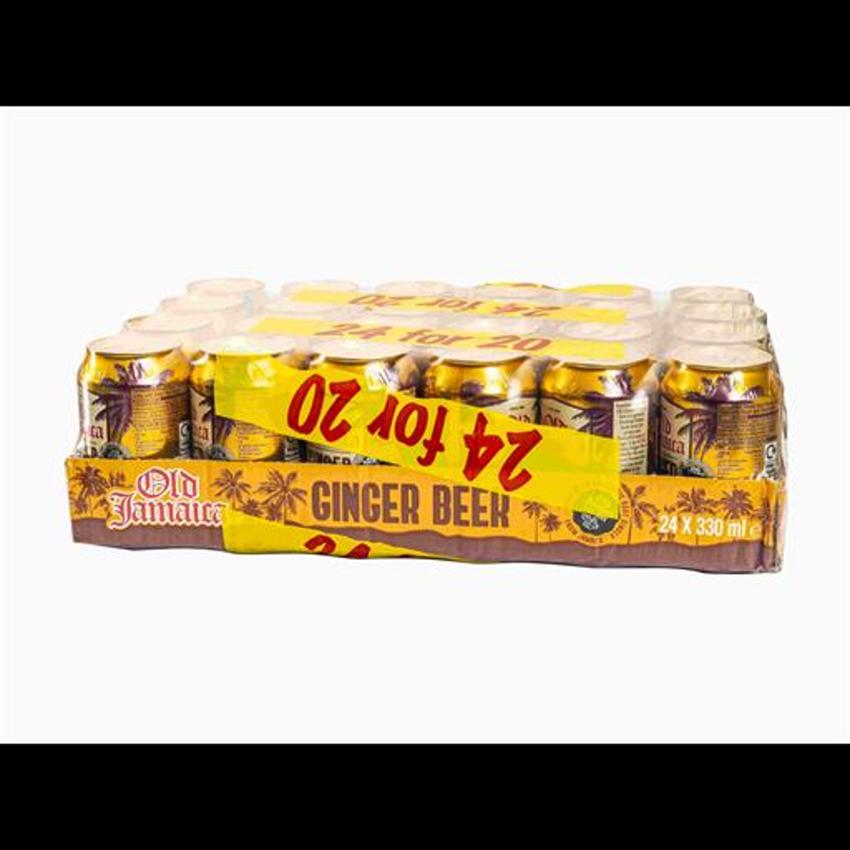GINGER BEER CANS