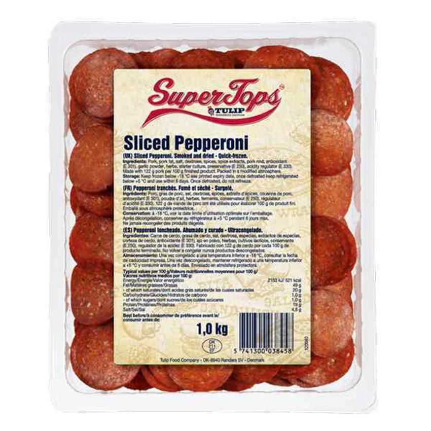 HALAL PEPPERONI PIZZA TOPPING