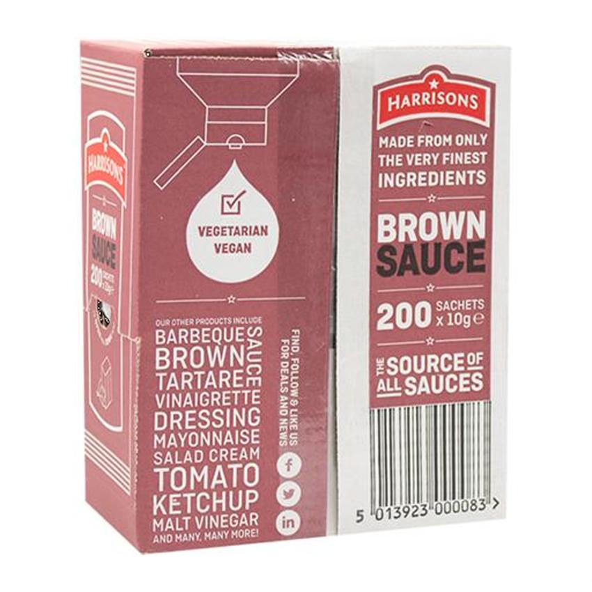 HARRISONS BROWN SAUCE SACHETS