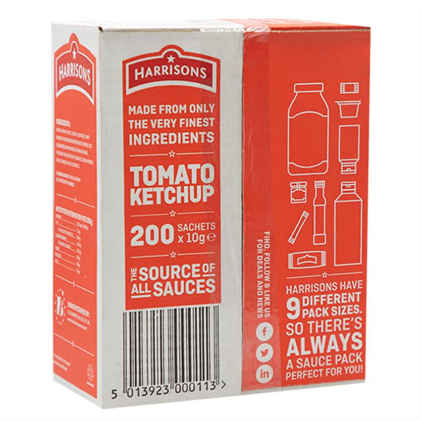 HARRISONS TOMATO KETCHUP SACHETS