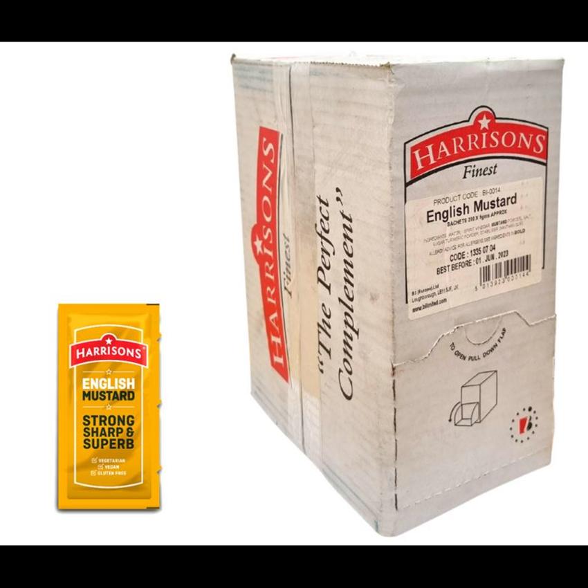 HARRISONS MUSTARD SACHETS