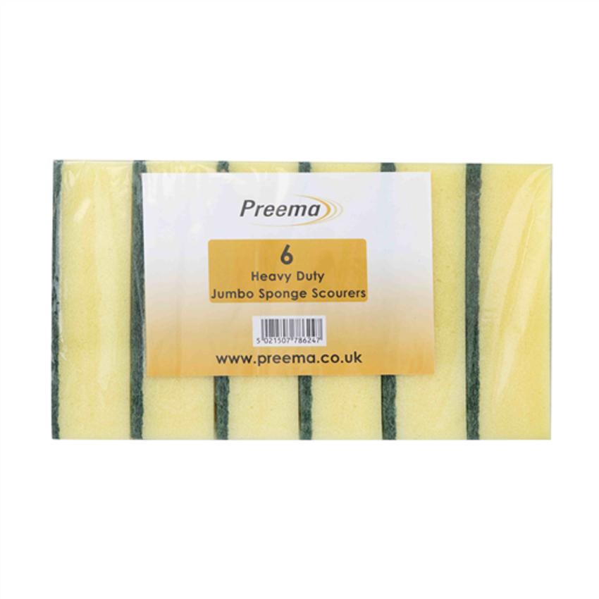 HEAVY DUTY JUMBO SPONGE SCOURERS (SUNGER)