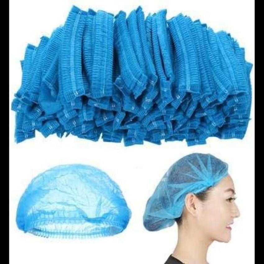 HYGIENE HAIR NETS COVERS (BLUE) SAC BONESI