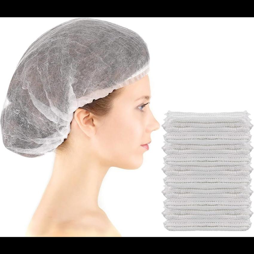 HYGIENE HAIR NETS COVERS (WHITE) SAC BONESI