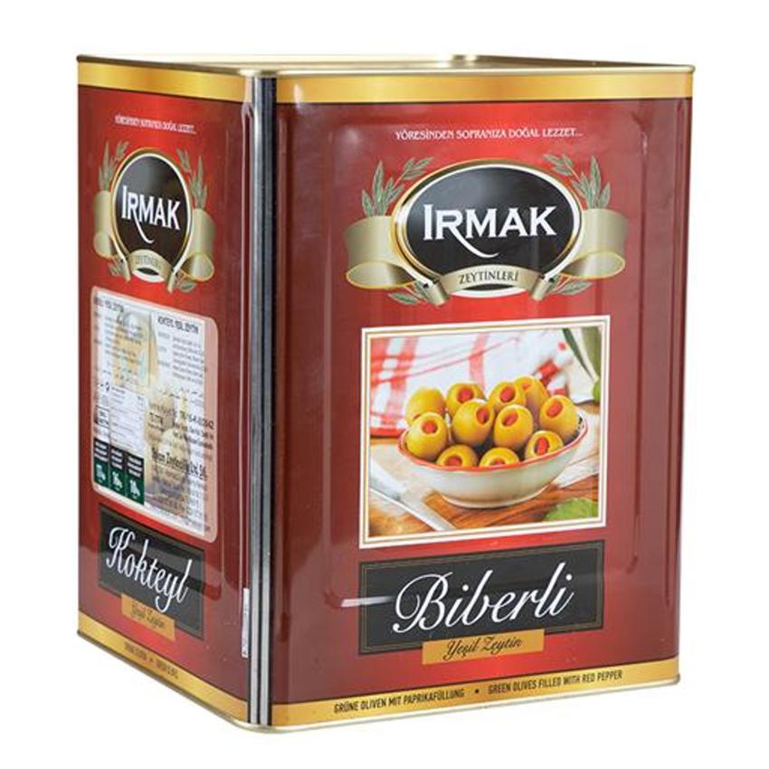 IRMAK GREEN OLIVES STUFFED BIBERLI