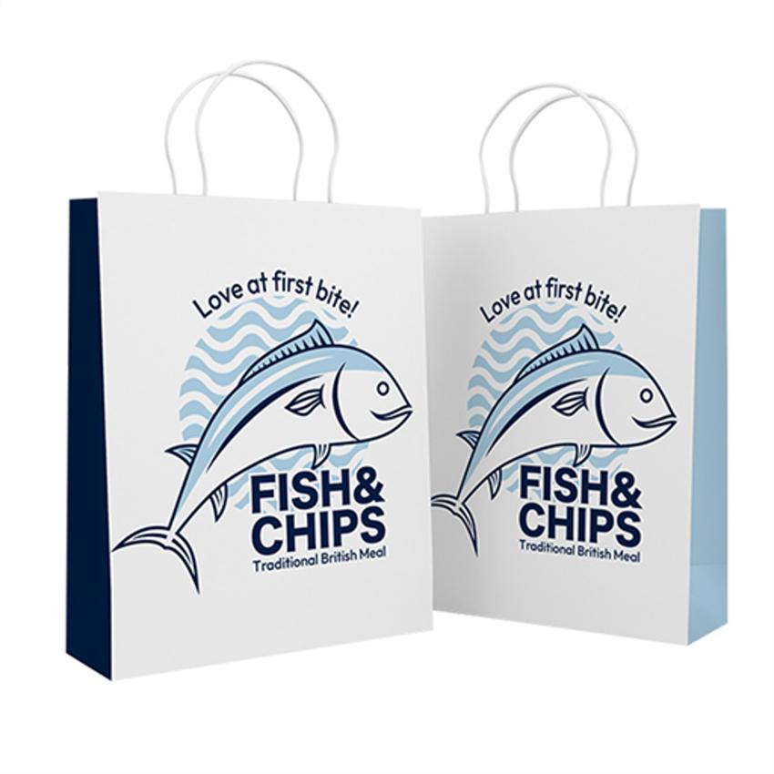 JUMBO TWISTED FISH AND CHIPS BAG