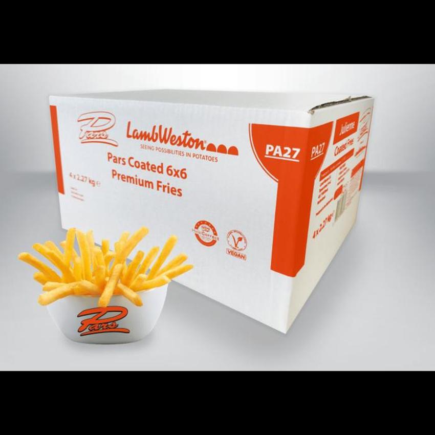 LAMBWESTON PARS 9X9 PR COATED CHIPS