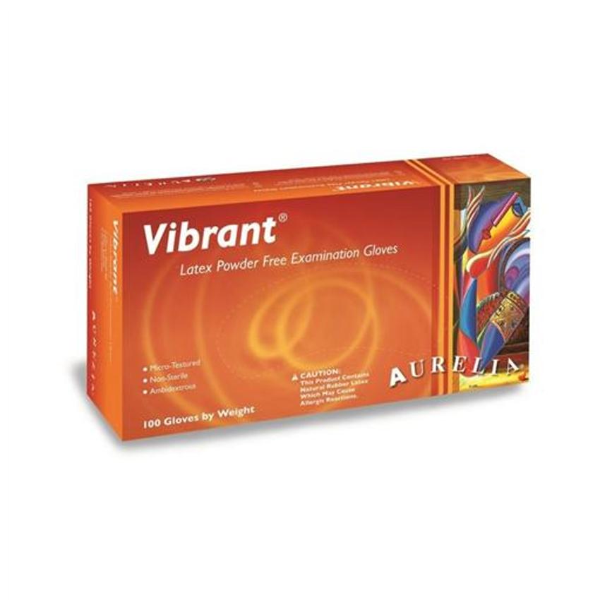LATEX GLOVES POWDER FREE (MEDIUM)