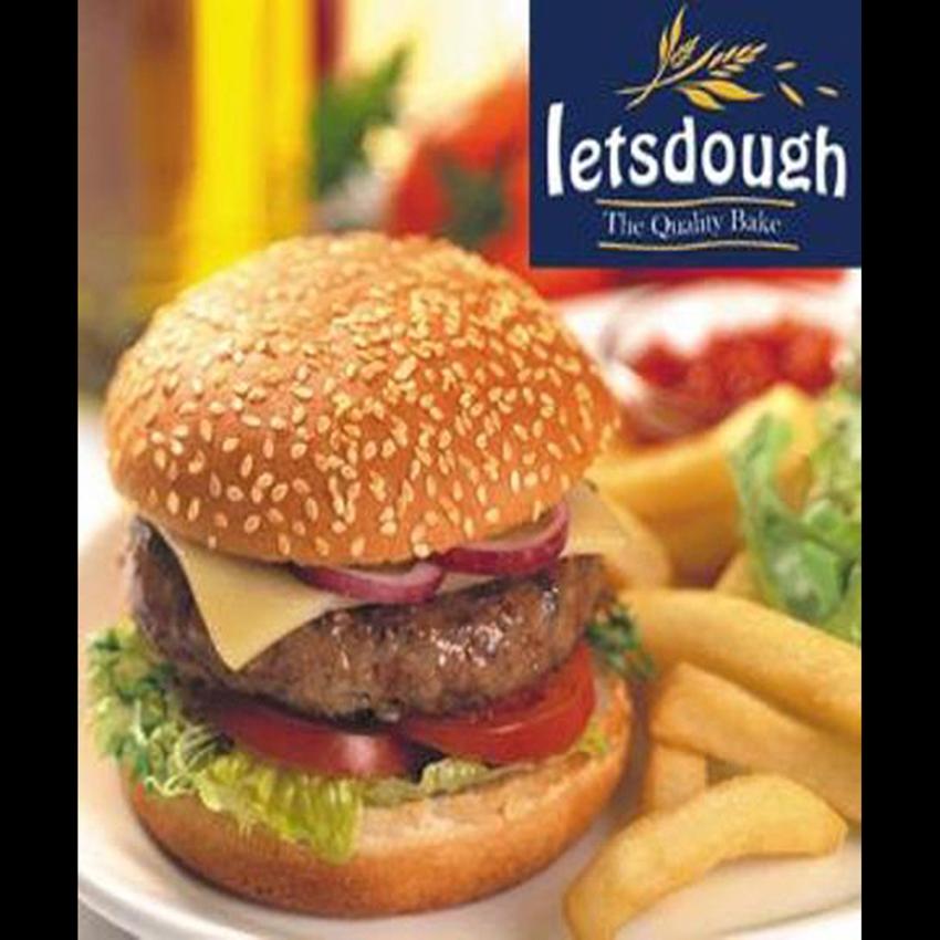LETSDOUGH 5" SEEDED BURGER BUNS JJ BUN019