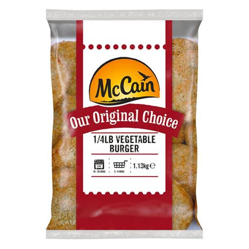 MCCAIN VEGETABLE BURGER