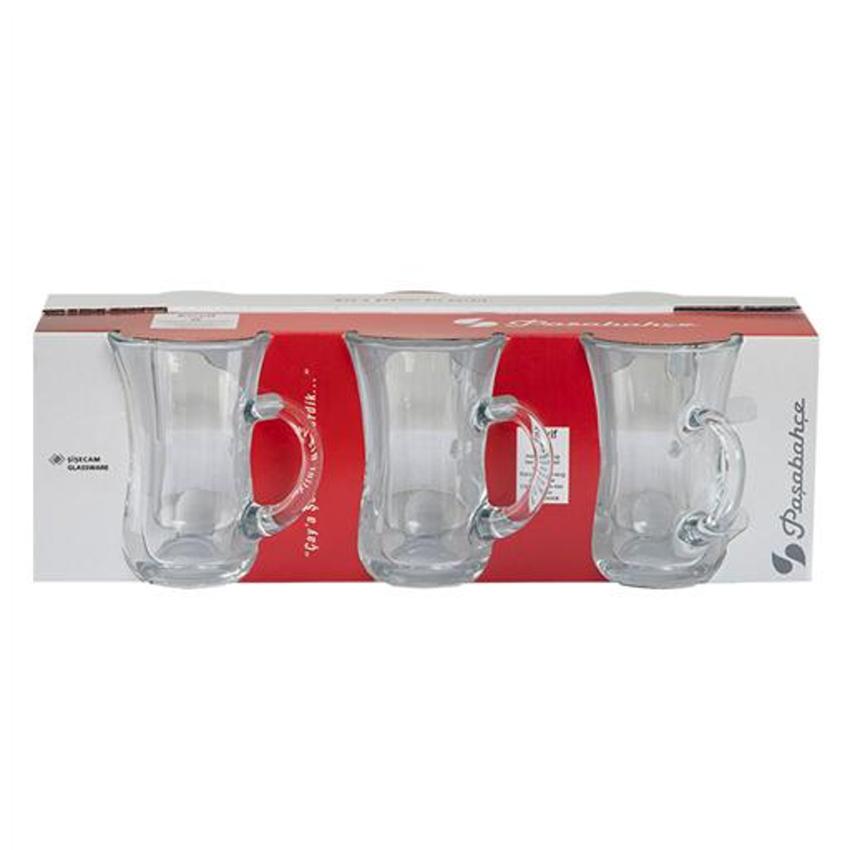 PASABAHCE TEA GLASS OPTIC