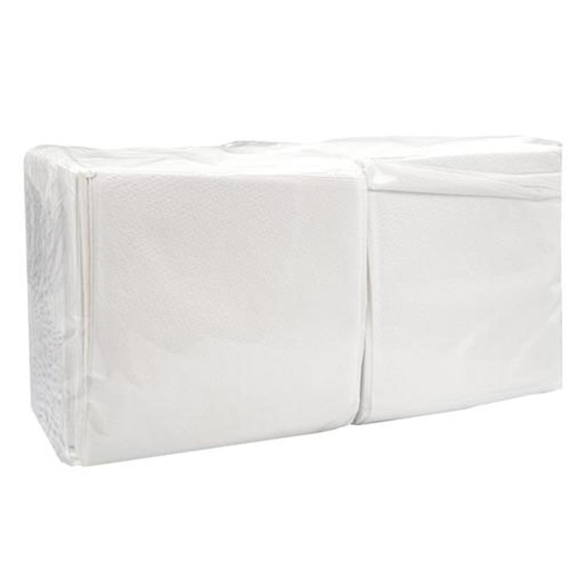 SERVIETTES ENDO 1PLY WHITE 33X33CM