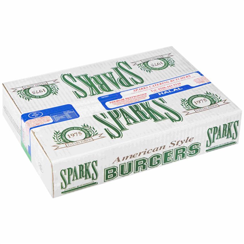 SPARKS HALAL BURGER 2OZ