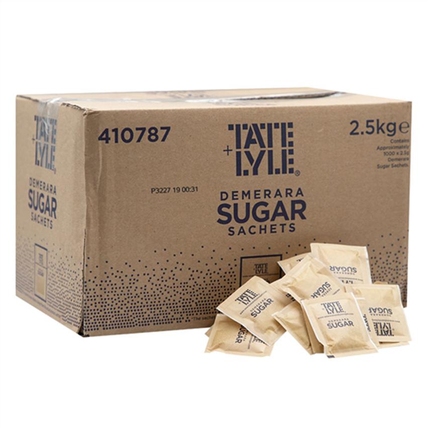 TATE&LYLE DEMERARA (BROWN) SUGAR SACHETS