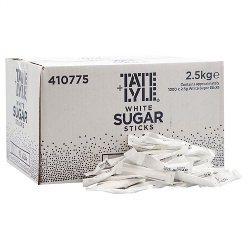 TATE&LYLE WHITE SUGAR STICKS