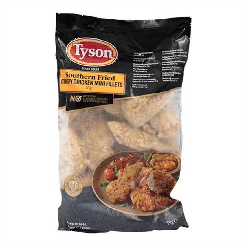 TYSON CHICKEN CRISPY SOUTHERN FRIED CHICKEN STRIPS