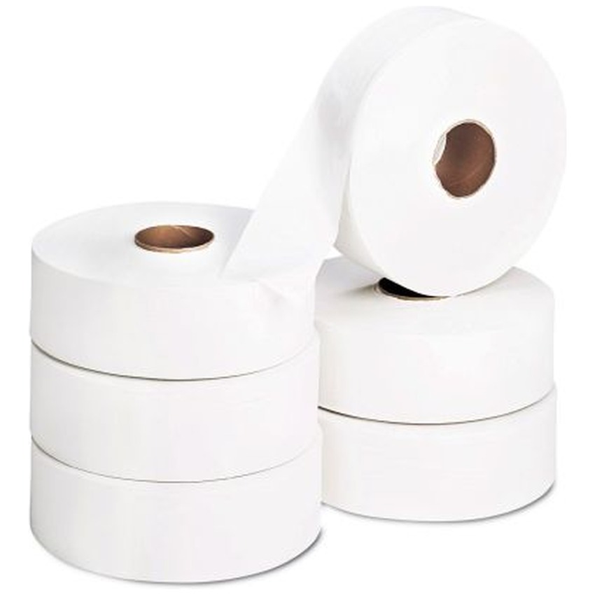 WIPE UP MINI JUMBO 1/4 TOILET ROLL