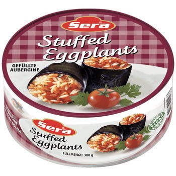 Sera Stuffed Eggplant With Rice
