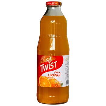 Twist Orange Nectar Glass