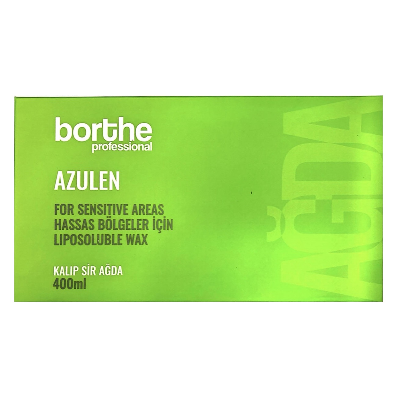 Borthe Azulen Hot Wax Green 1 x 400ML