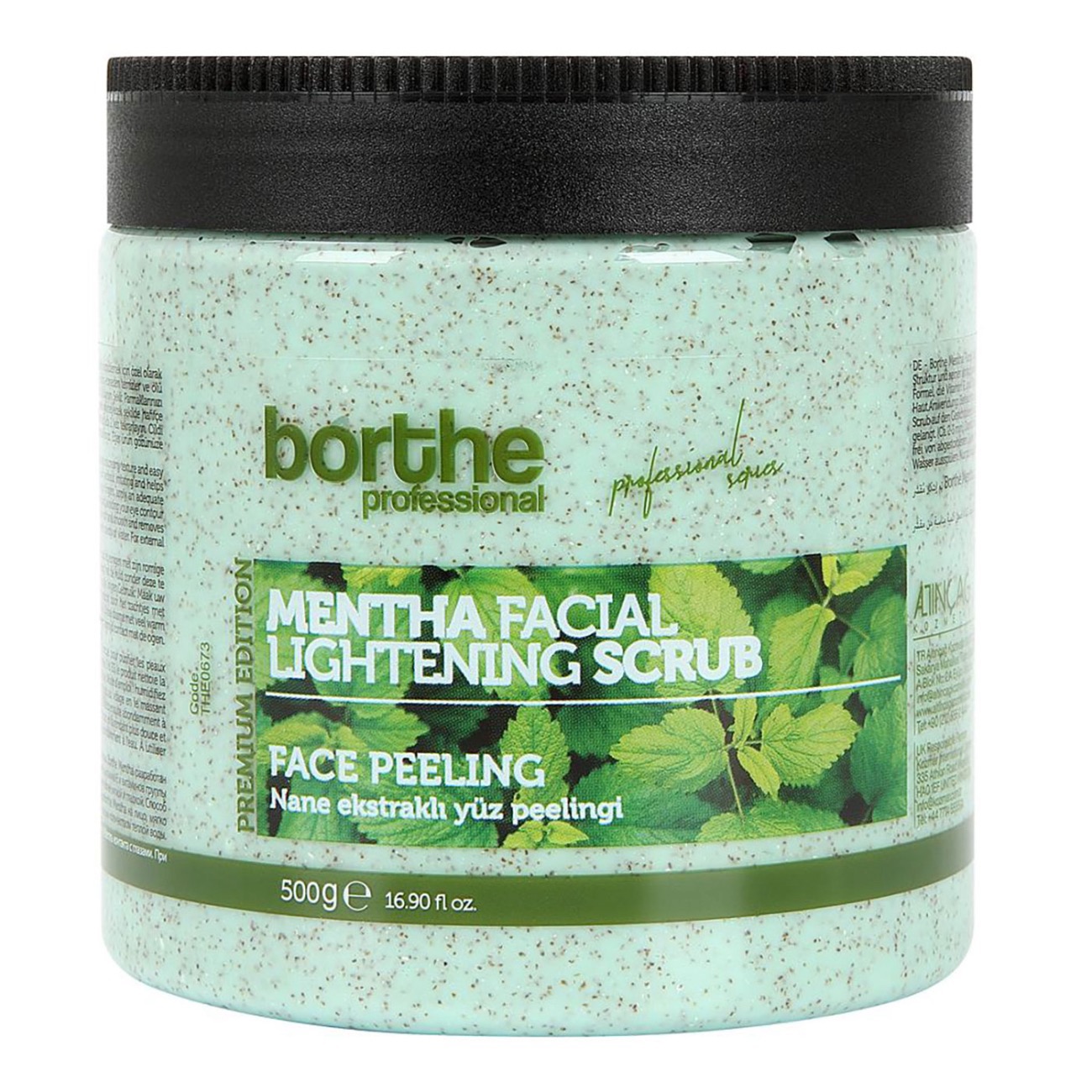 Borthe Facial Scrub Mentha 1 x 500GM