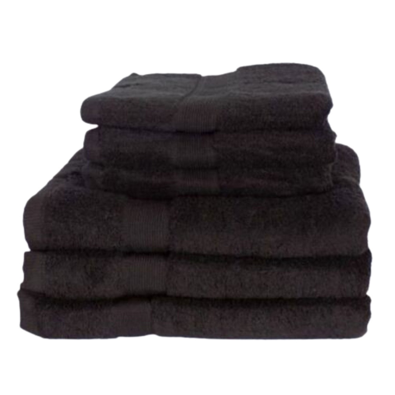 Egypitian Hand Towel Black B0169 1 x 12 PCS