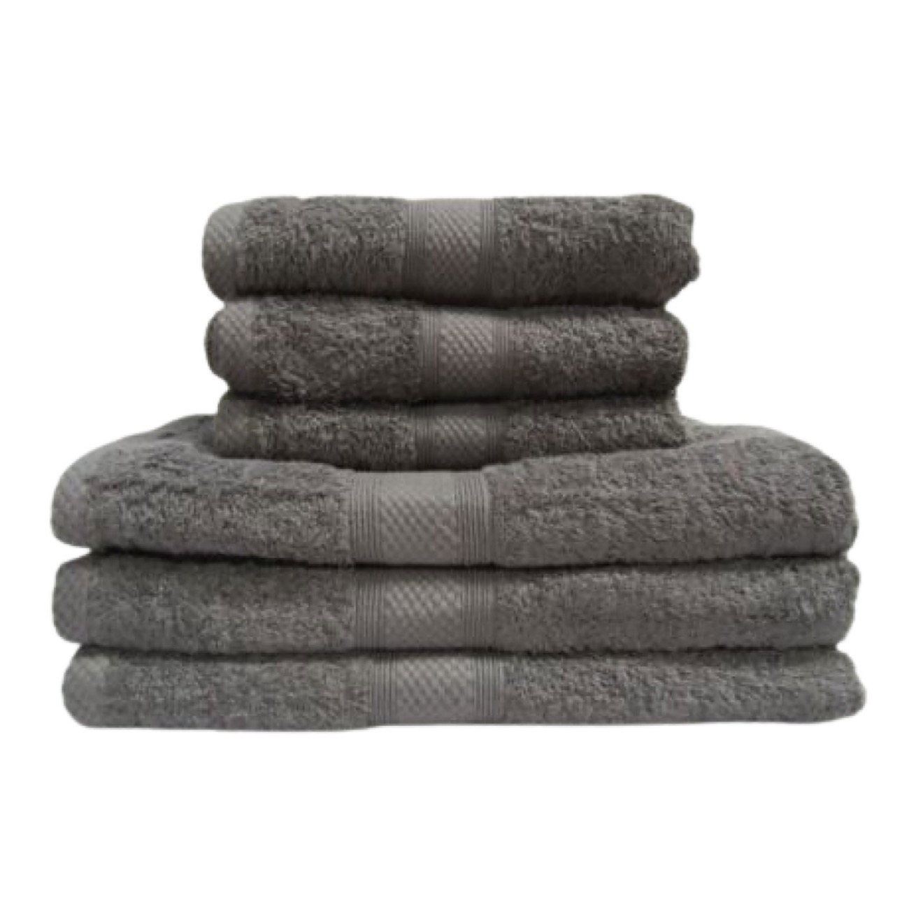 Egypitian Hand Towel Charcoal B0171 1 x 12 PCS