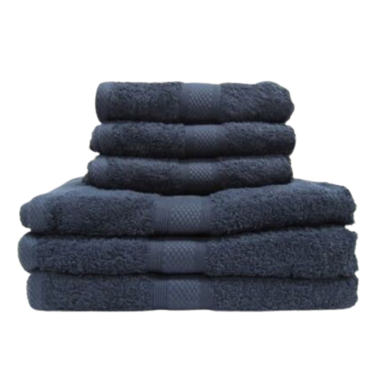 Egypitian Hand Towel Navy- B0200 1 x 12 PCS