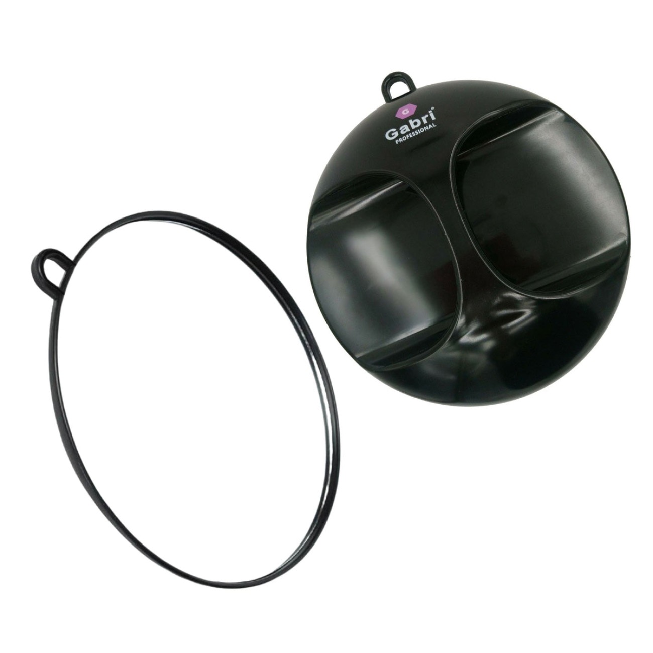 Gabri Round Salon Mirror Handheld&Wall Esn-000842 1 x 28CM