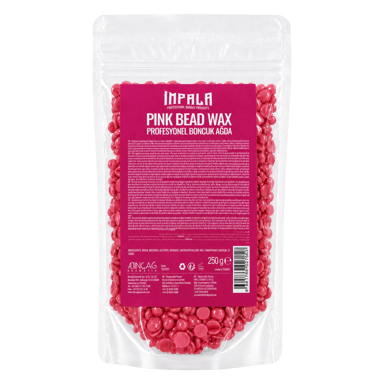 Impala Pink Bead Hot Wax 1 x 250 G