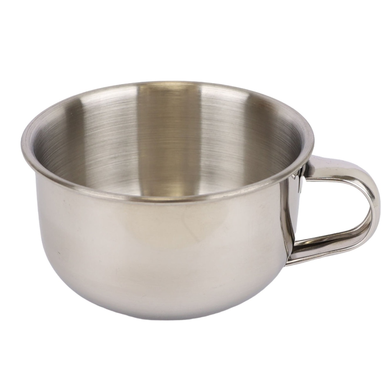Stainless Steel Shaving Soap Mug Esn-003149 1 x 5.5X9CM