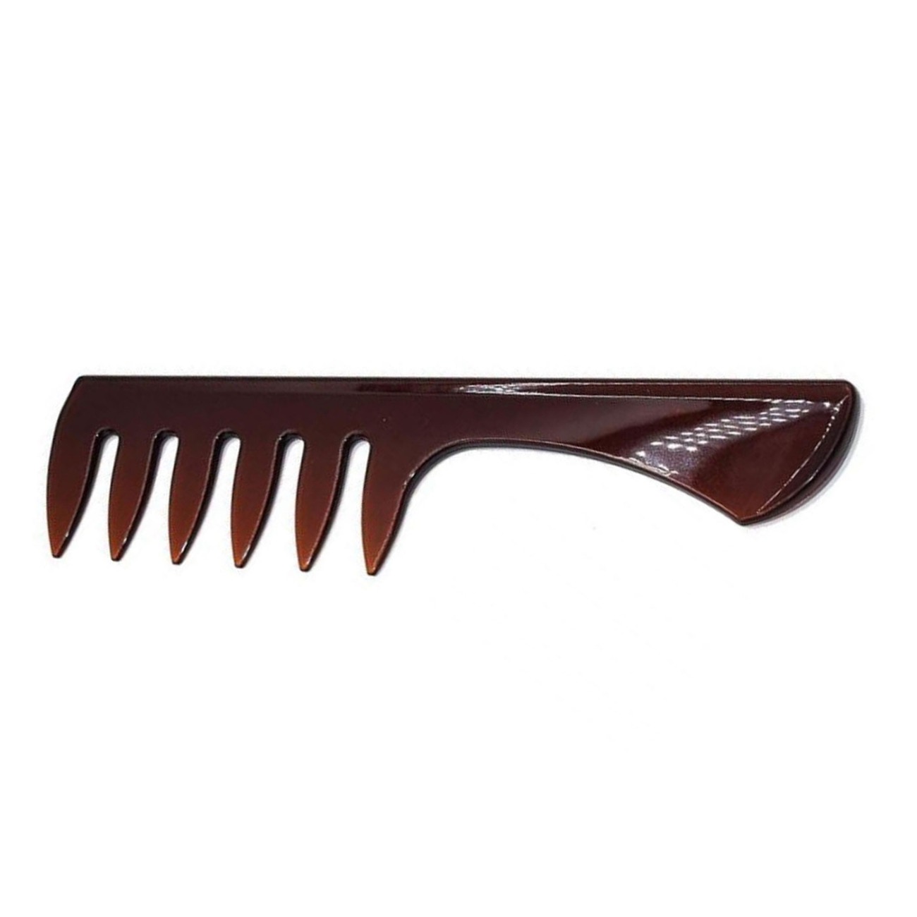 Vain Hair Styling Comb Brown Long 1 x 1