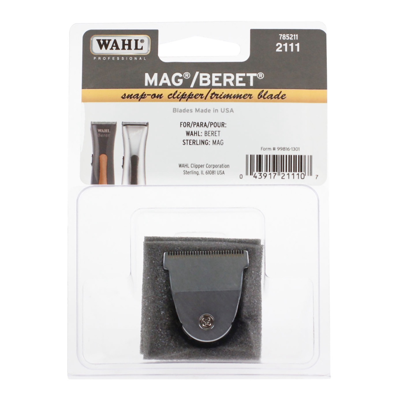 Wahl Blade Set Trimmer Beret/ Mag 2111 1 x 