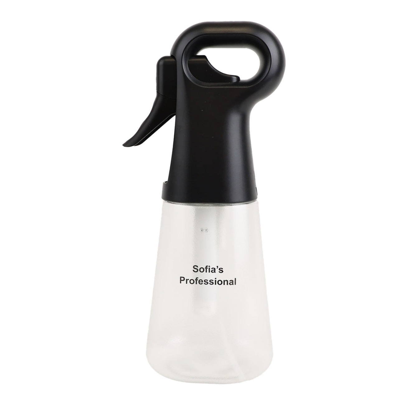 Water Spray Bottle Extreme Mist Clear & Black Esn-003167 1 x 300ML