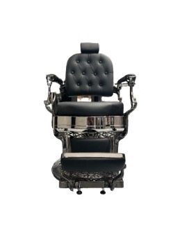 Barber Chair 31852-E1 Chrome Black - image 3