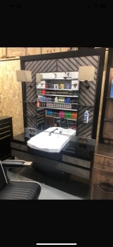 BARBER UNIT WITH SINK KZ 10