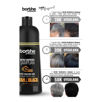 Borthe Black Hair Shampoo - image 3