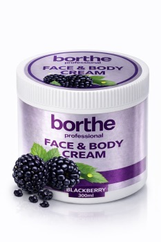 BORTHE FACE & BODY CREAM BLACKBERRY