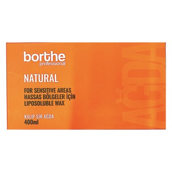 BORTHE NATURAL HOT WAX ORANGE